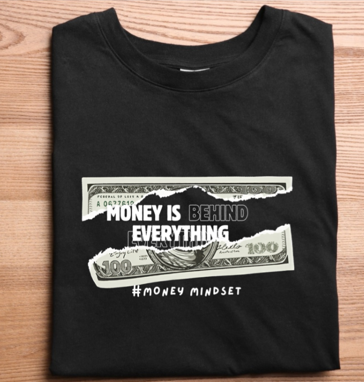 Chasing Money Oversized Unisex T-Shirt