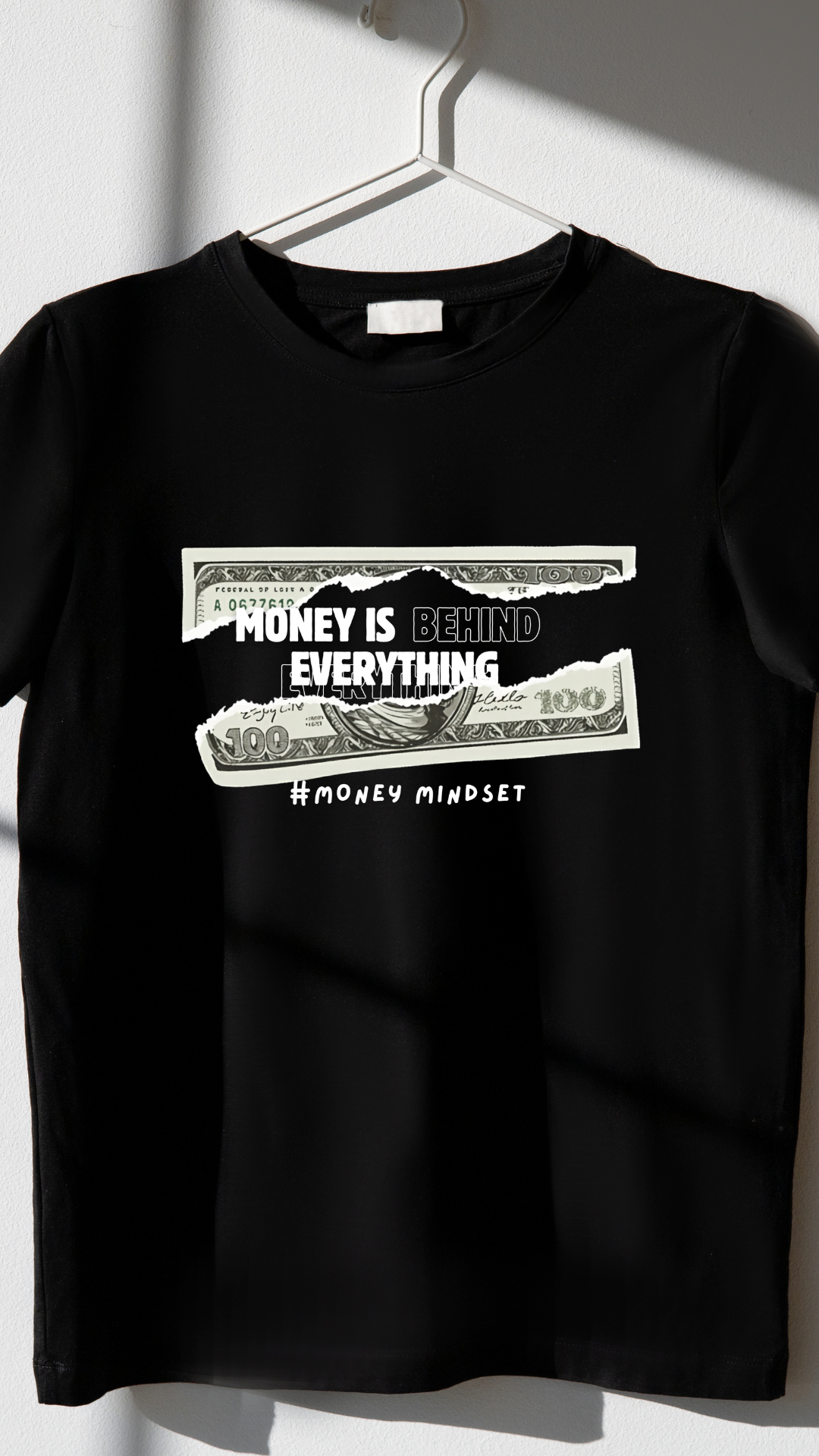 Chasing Money Oversized Unisex T-Shirt
