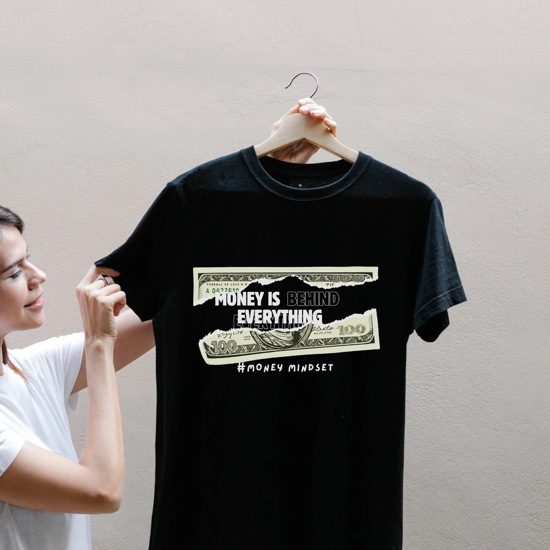 Chasing Money Oversized Unisex T-Shirt